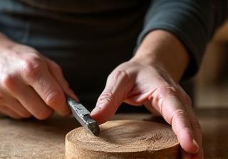 Fabrique artisanale lyonnaise, bois local et design unique